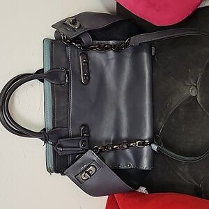 Leather Coach Bag